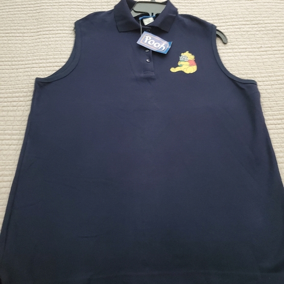 Babyhug Disney Single Jersey Knit Sleeveless T-Shirts With Winnie The Pooh Graphics Pack Of 3 - Pink & Light Blue